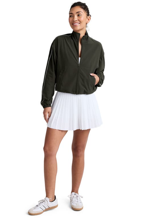 Beyond Yoga Track Jacket In Black