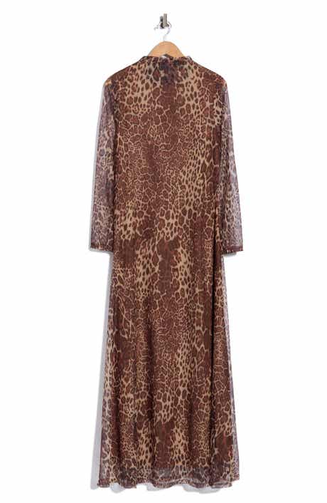 Leopard Jersey Dress