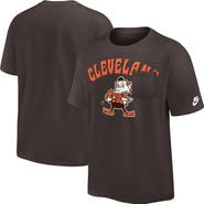 Nike Men's Nike Brown Cleveland Browns Rewind Heavy Max90 Pocket T-Shirt