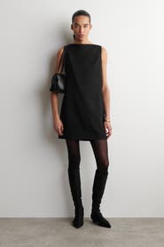 COS Tailored Merino Wool-Blend Mini Dress