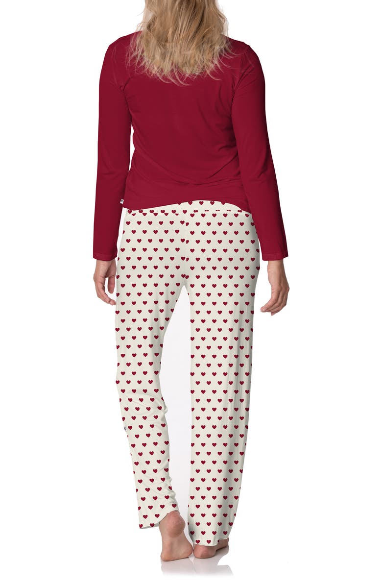 KicKee Pants Loosey Goosey Pajamas, Alternate, color,