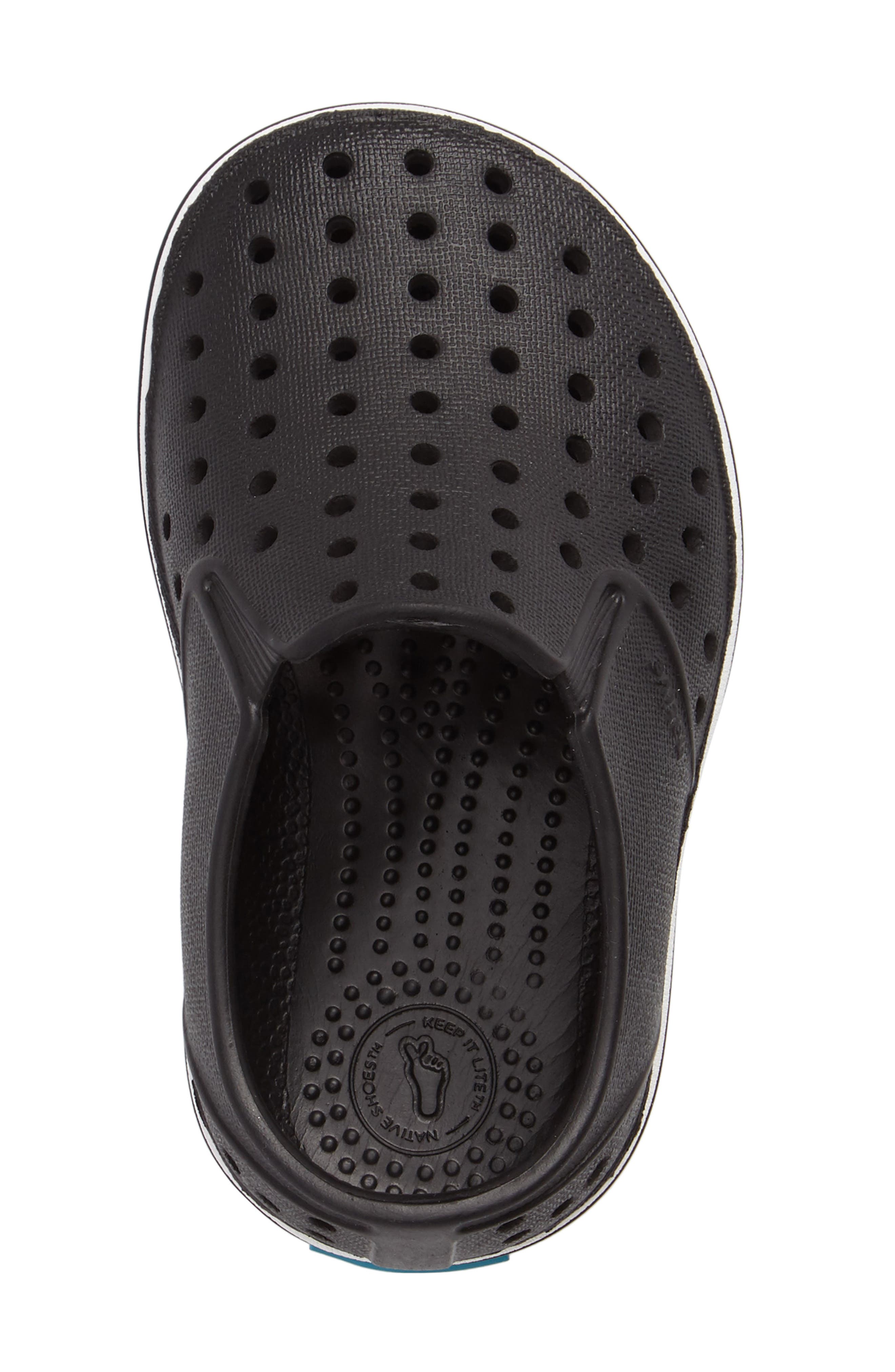 Native Shoes Kids' Miles Slip-On Sneaker, Alternate, color, Jiffy Black/ Shell White