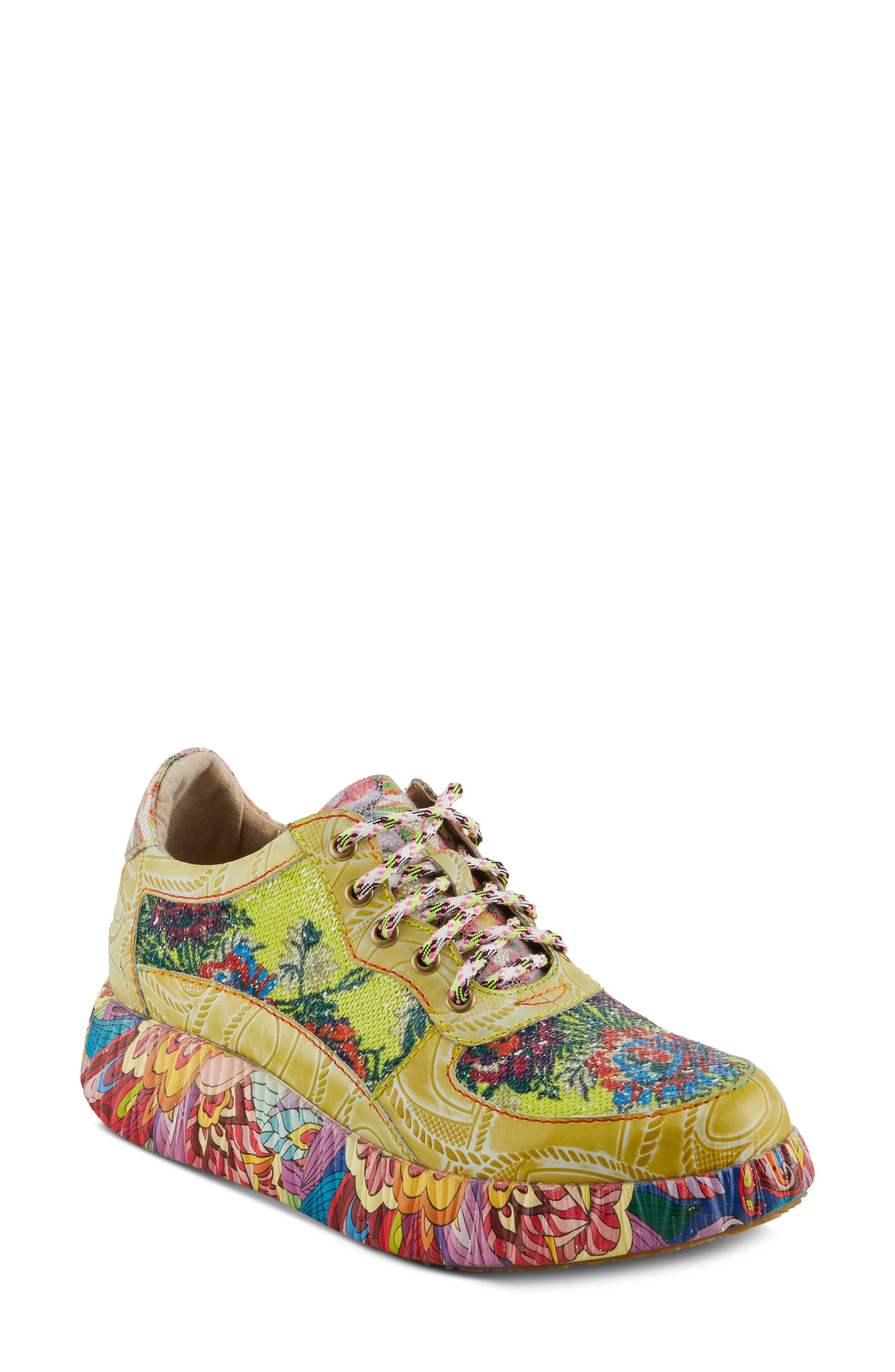 L'Artiste by Spring Step Caffey Platform Sneaker, Main, color, 