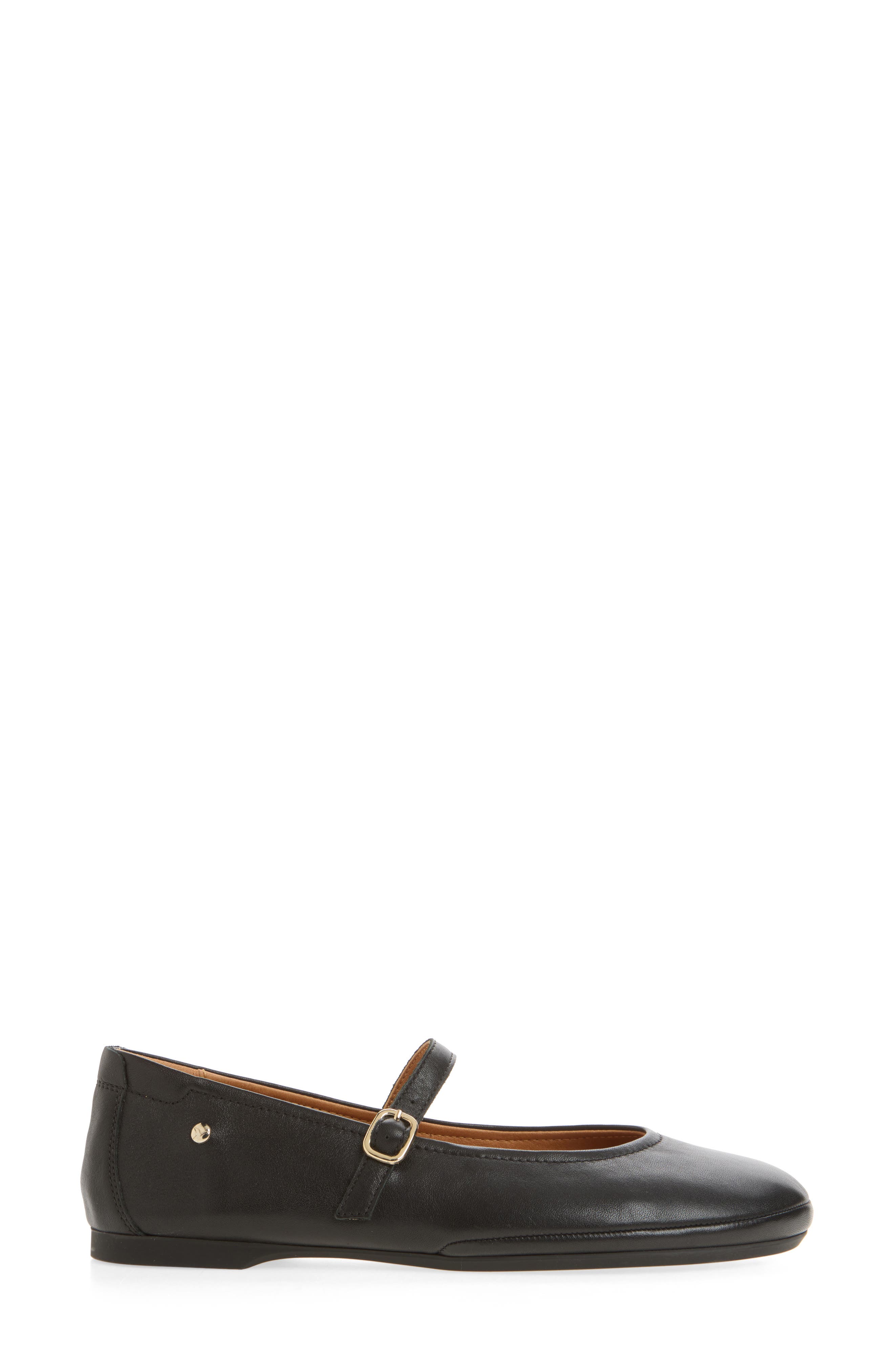 Carmona Mary Jane Flat, Alternate, color, BLACK