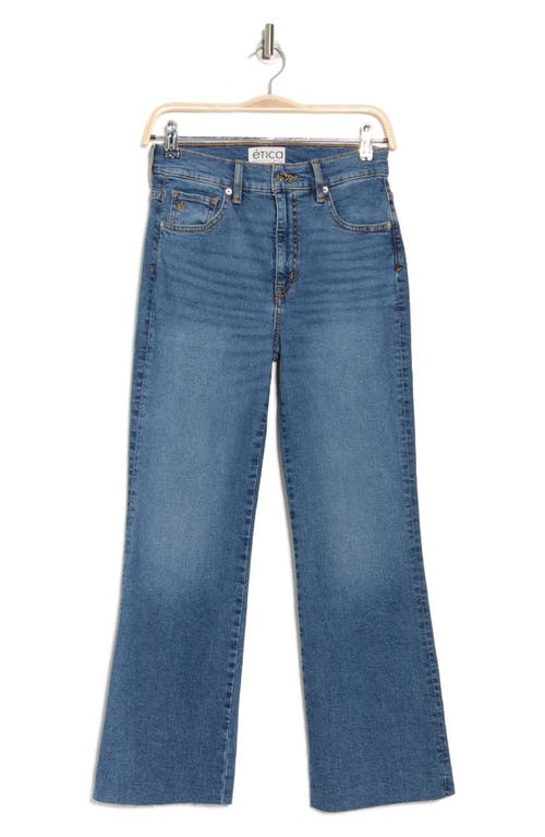 Etica Ética Anya High Waist Crop Modern Flare Leg Jeans