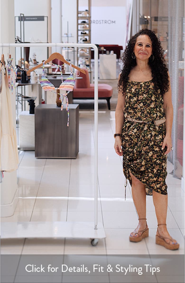 Malia Halter Triangle Swim Top, sales video thumbnail