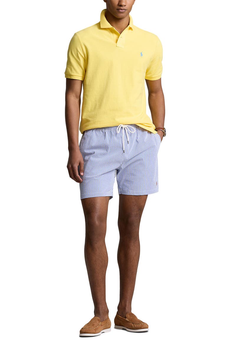 Solid Cotton Polo, Alternate, color, OASIS YELLOW