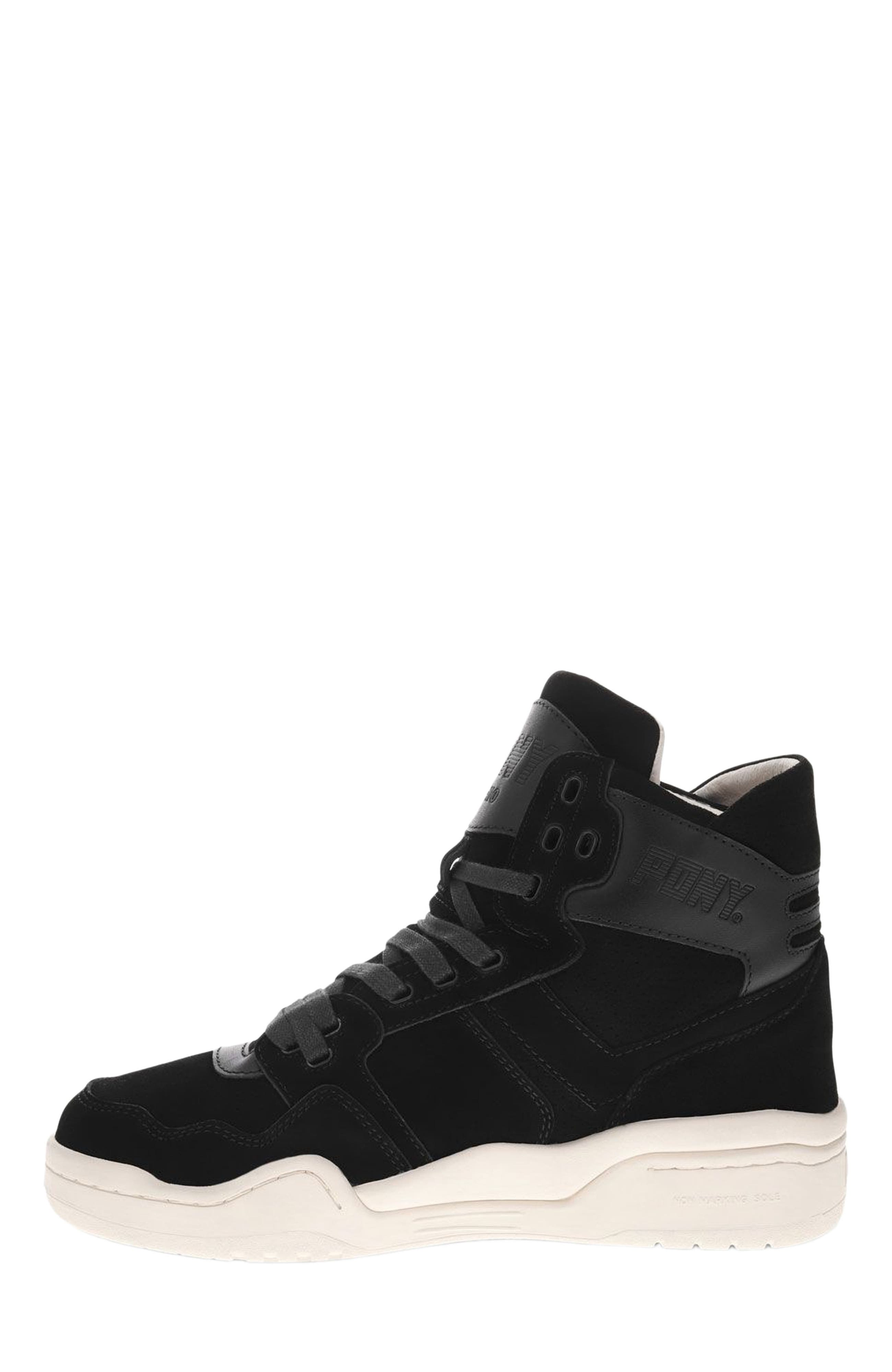 PONY M-110 Lux Sneakers, Alternate, color, Black/Off White