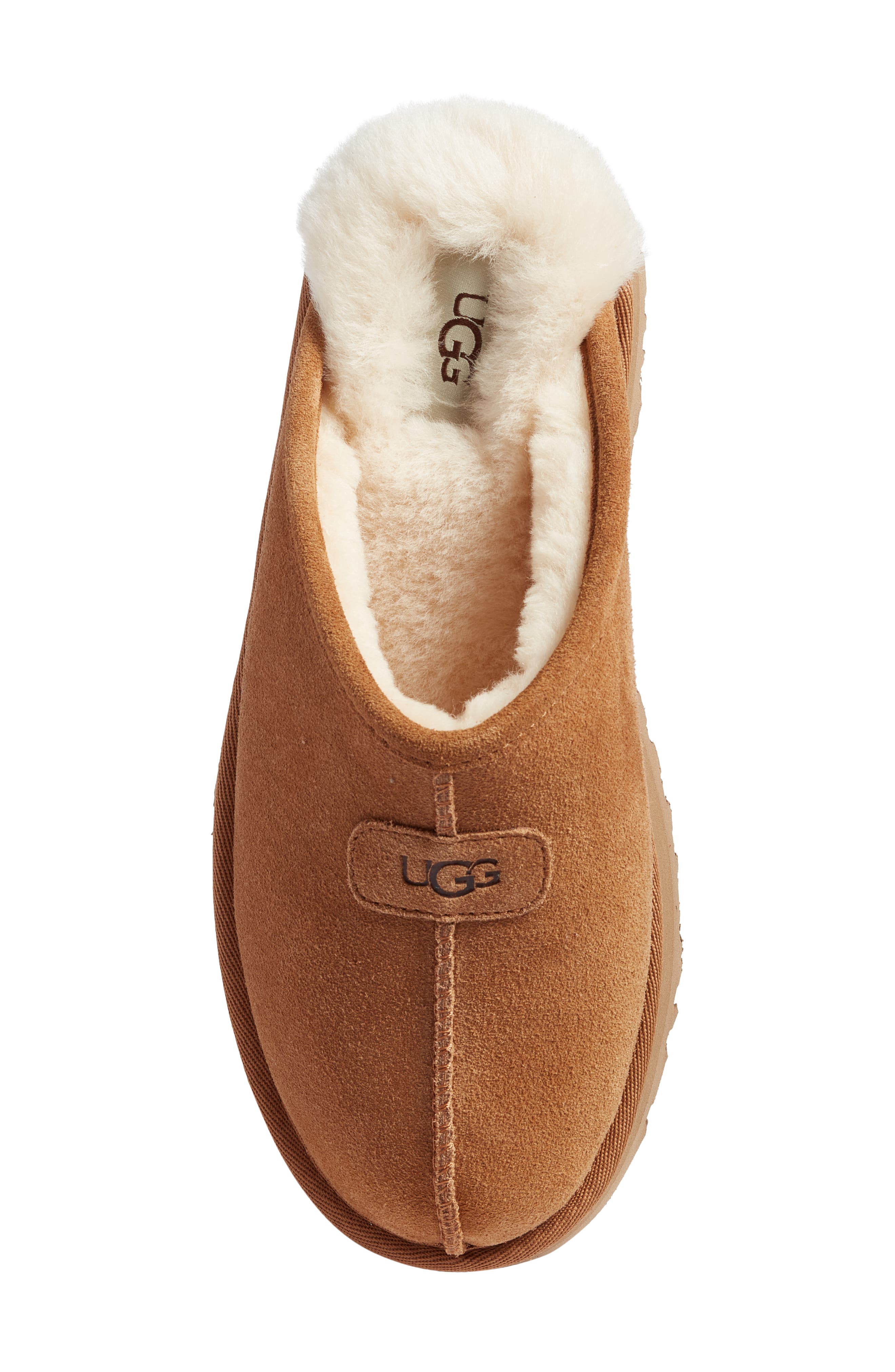 UGG<sup>®</sup> Discoquette Slide Slipper, Alternate, color, Chestnut