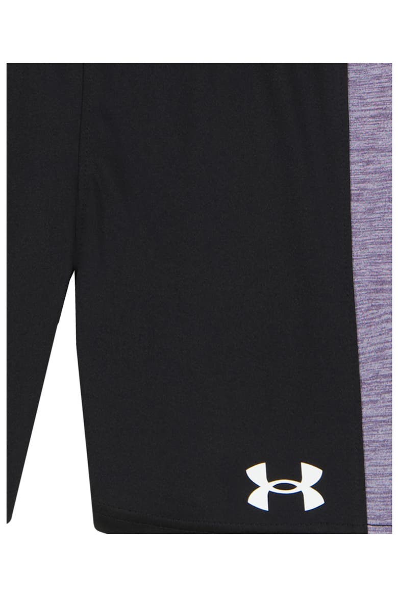 Kids' UA Tech Moves T-Shirt & Shorts Set, Alternate, color, PURPLE CREST