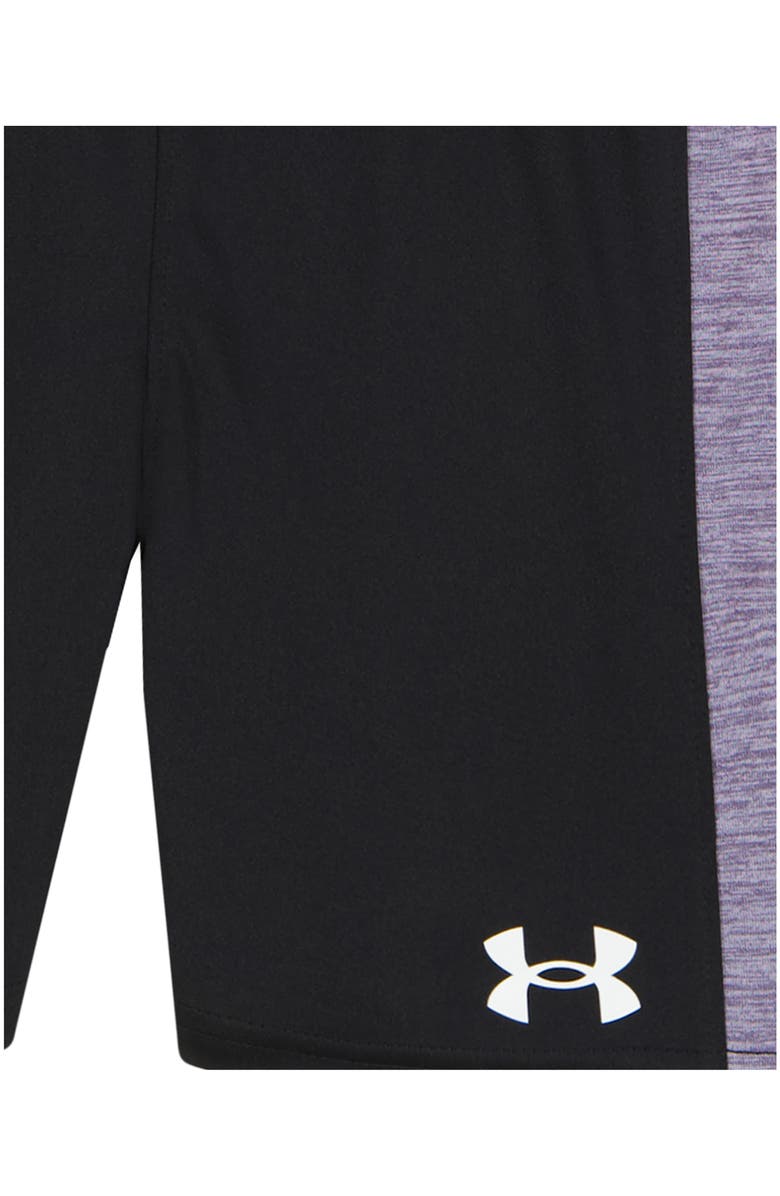 Under Armour Kids' Performance Tech Moves T-Shirt & Shorts Set, Alternate, color, Purple Crest