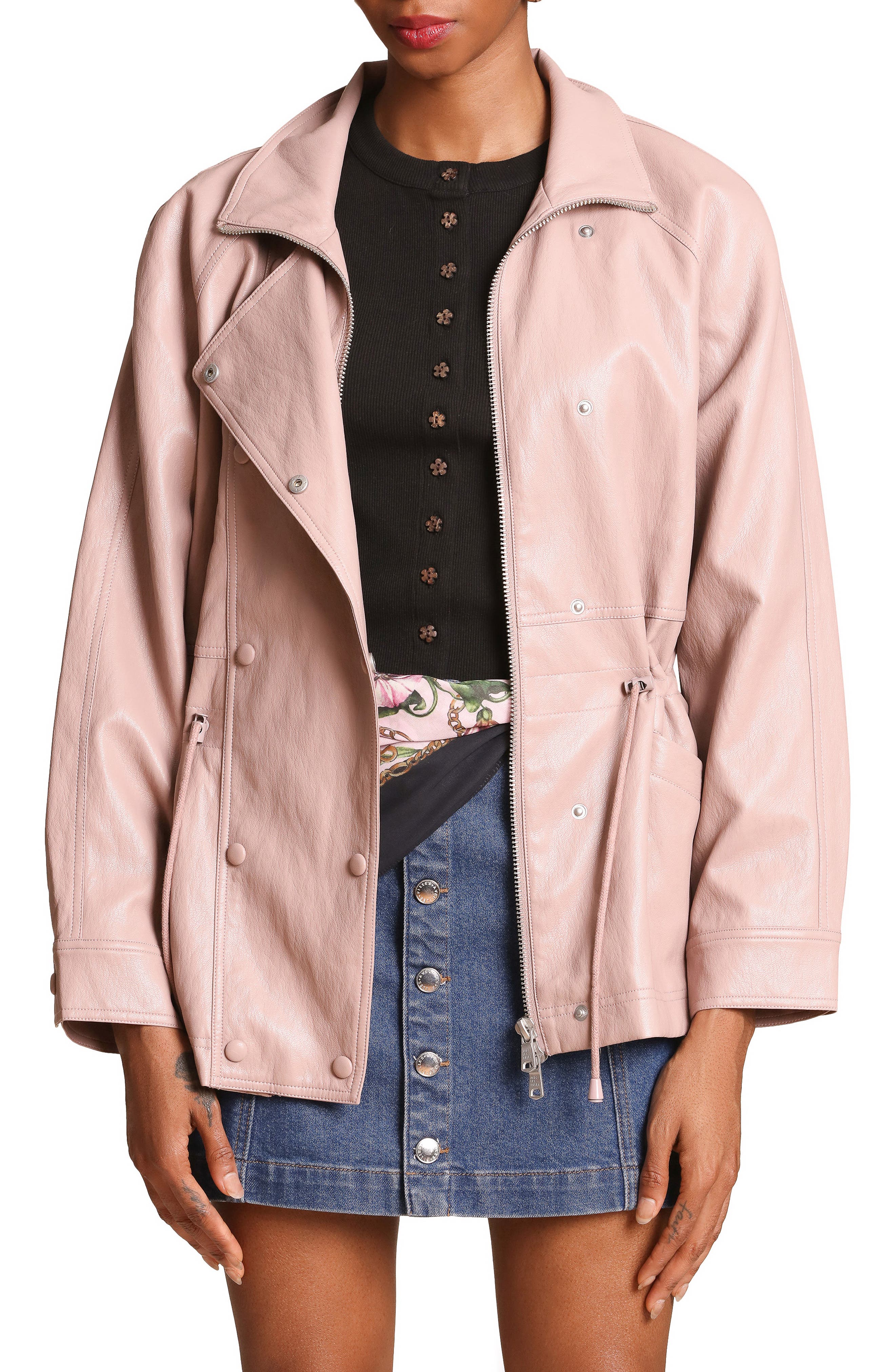 Faux-Ever Leather Anorak - image 3