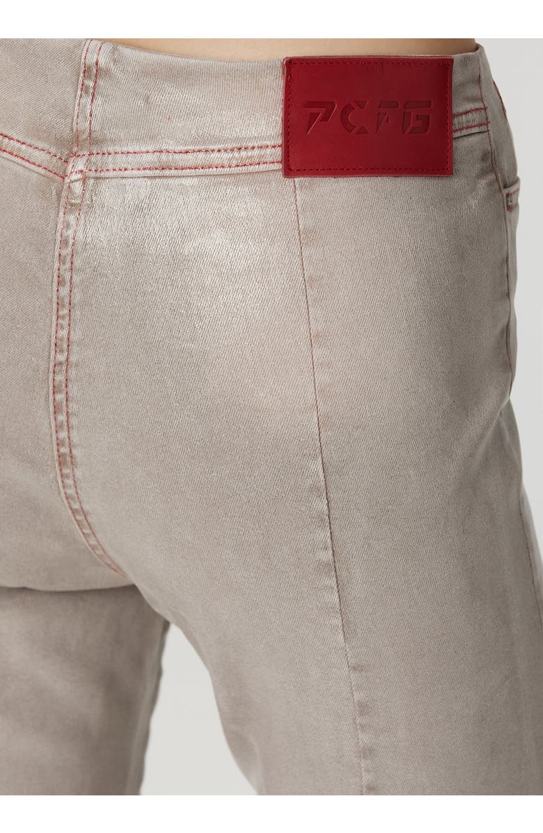 PCFG Cotton Coated Flare Pant, Alternate, color, Beige