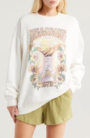 Billabong Oversize Ride in Crew Fleece Sweatshirt