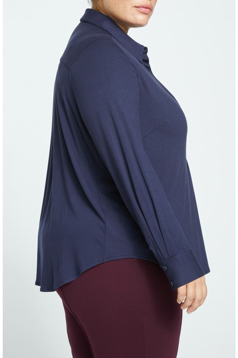 Elbe Popover Shirt, Alternate, color, MIDNIGHT BLUE