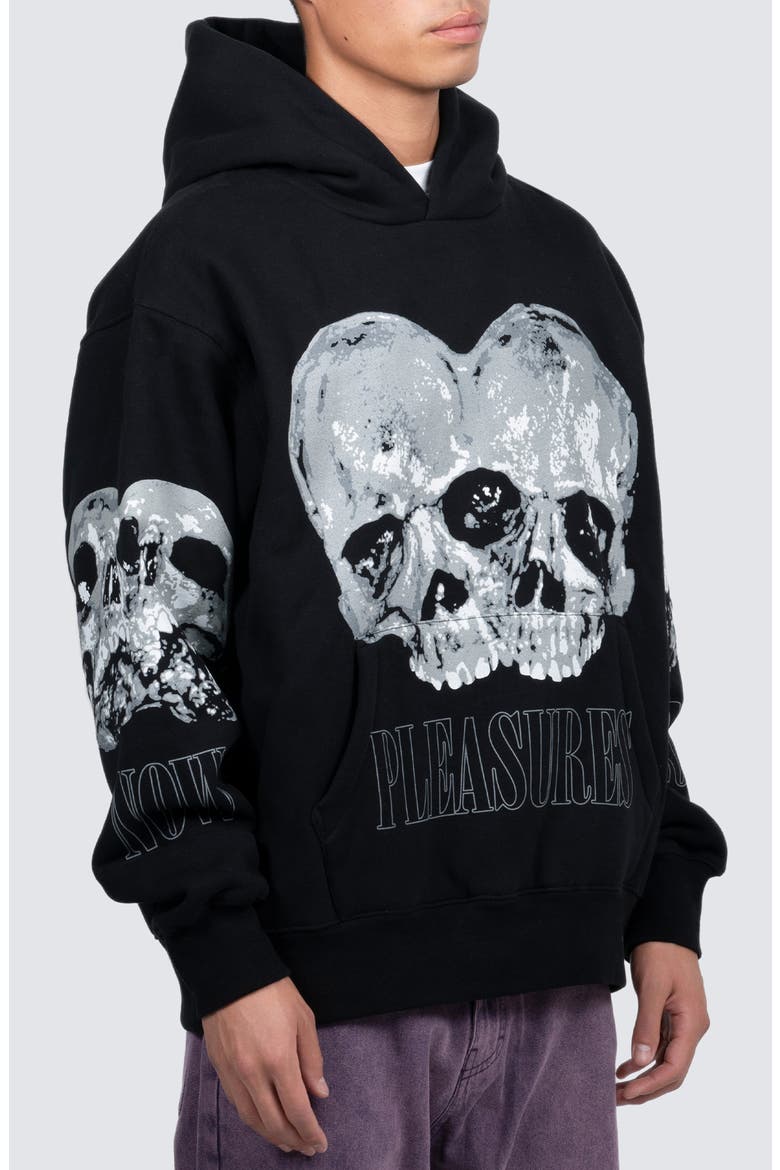 PLEASURES Double Skull Graphic Hoodie (Men) | Nordstrom
