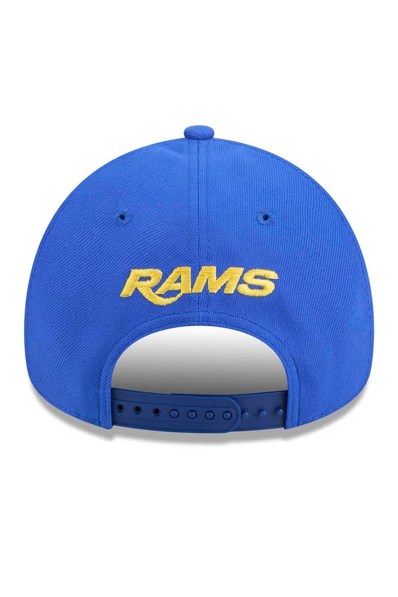 Men's New Era Royal Los Angeles Rams 9FORTY A-Frame Adjustable Hat, Alternate, color, Royal