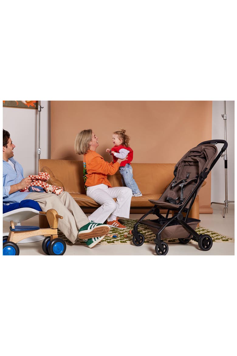 Aer2 Lightweight Travel Stroller, Alternate, color, HAZEL BROWN