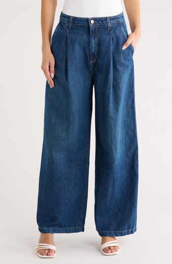 TWP Greene St. Wide Leg Linen Blend Pants
