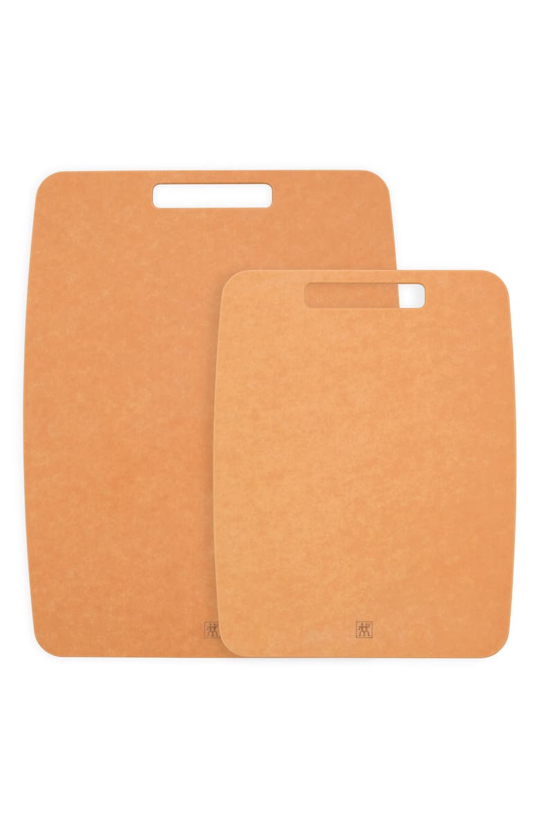 ZWILLING Set of 2 Plant Fiber Cutting Boards, Main, color, Natural