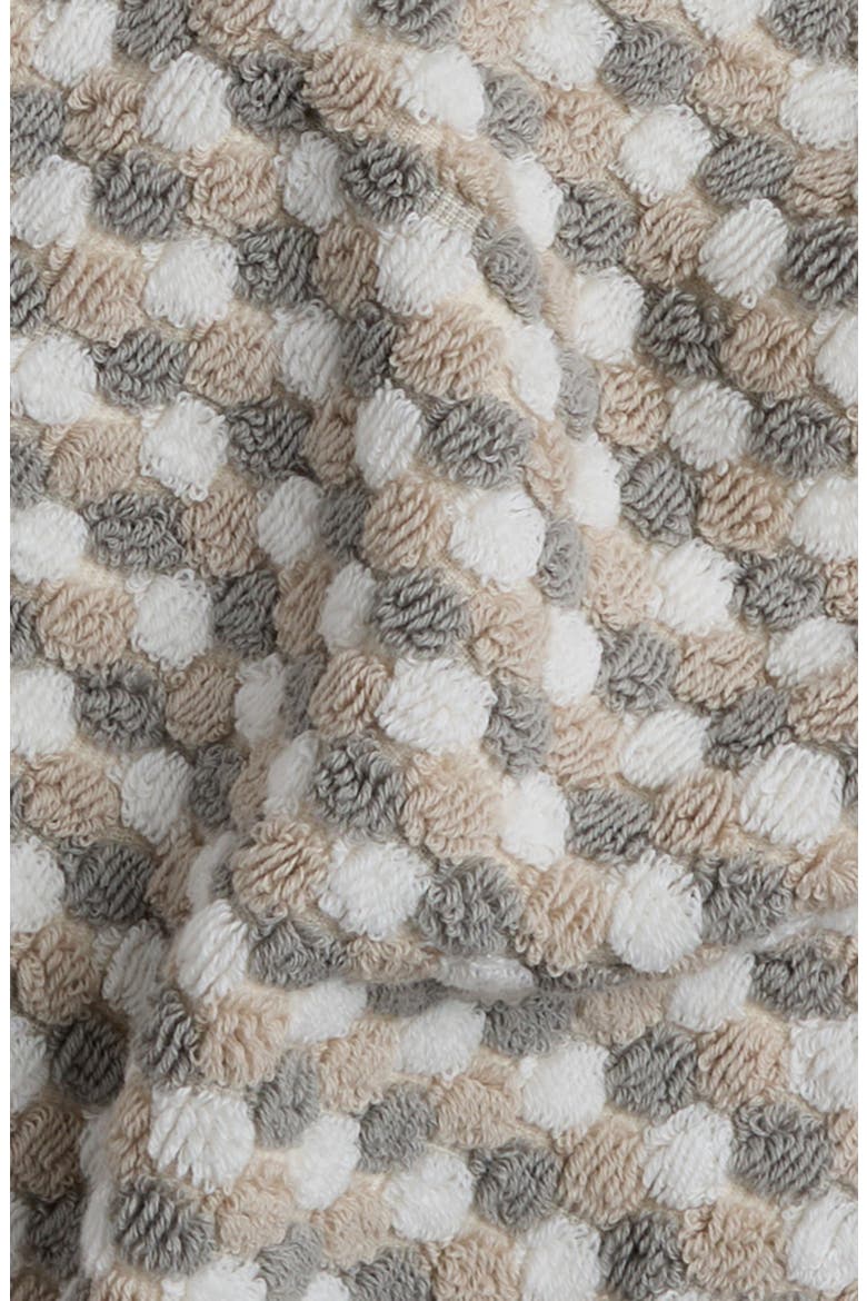 Mosaic Organic Cotton Towel (Nordstrom Exclusive), Alternate, color, BONE/WHITE/GREY