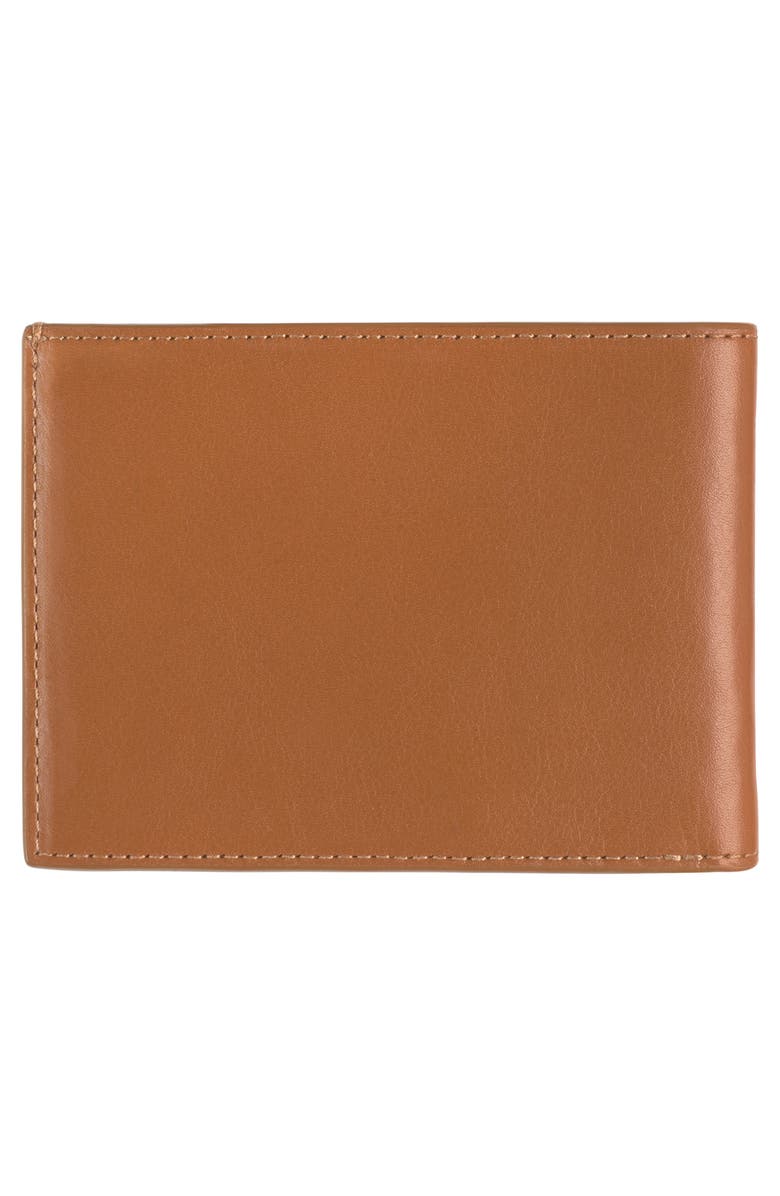 Johnston & Murphy Richmond Perforated Leather Bifold Wallet, Alternate, color, 