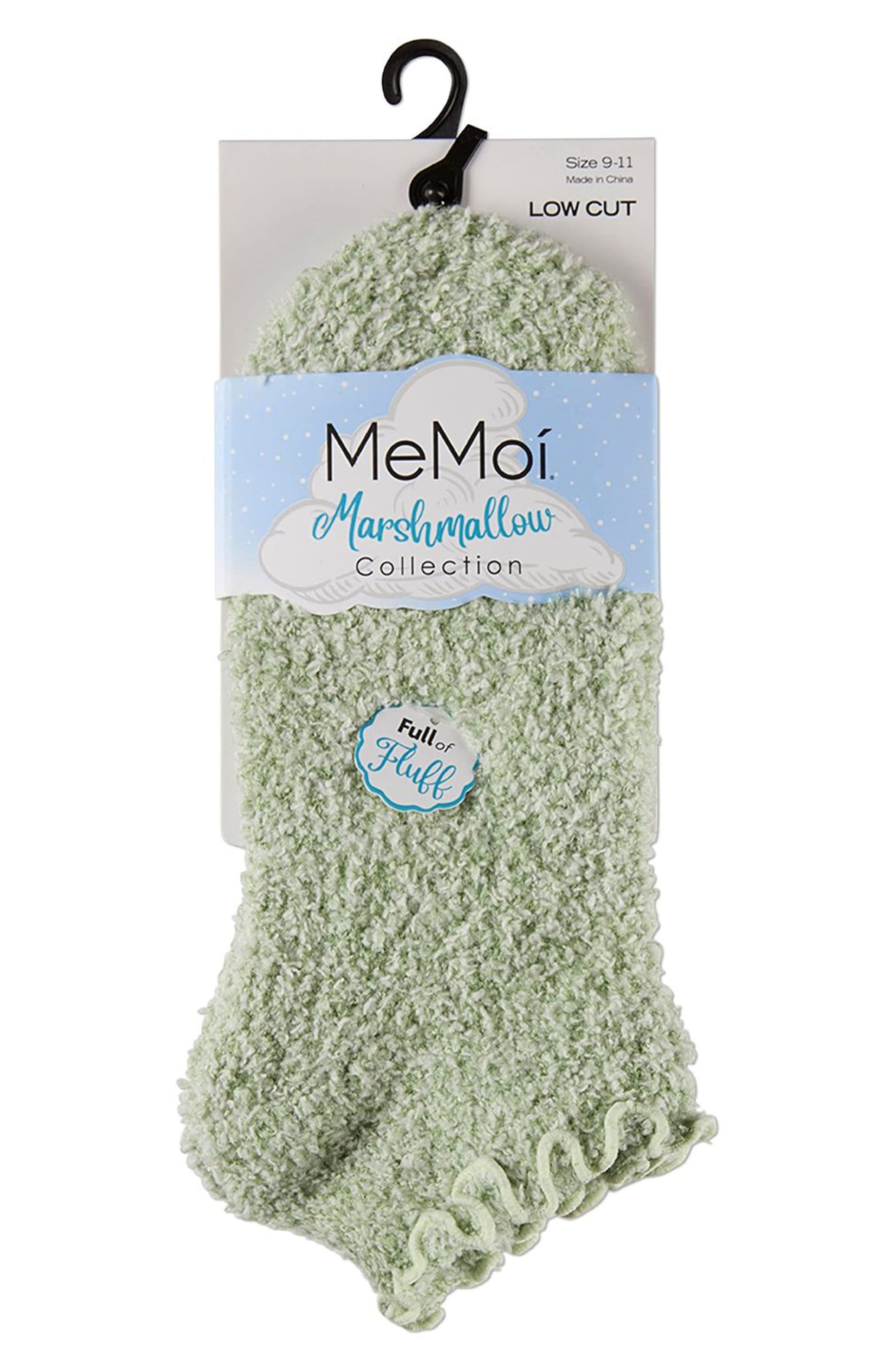 Buttersoft Plus Scalloped Edge Ankle Socks, Alternate, color, MINT