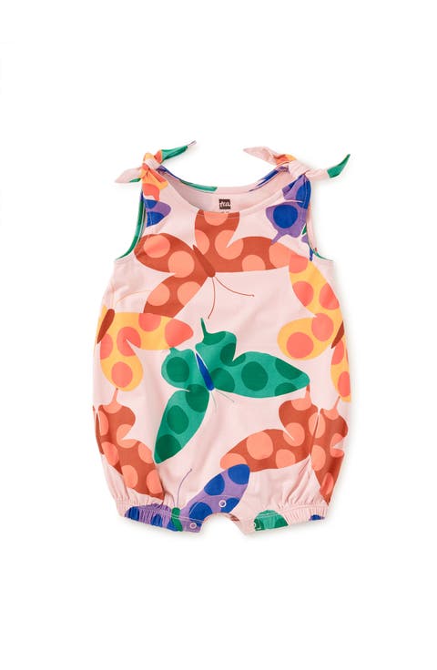 Tie Shoulder Baby Romper