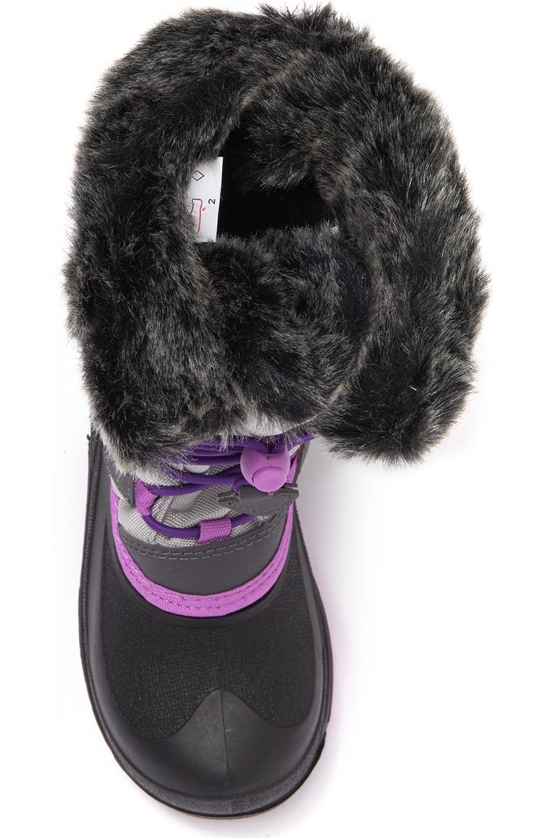 Kamik SnowGypsy3 Waterproof Faux Fur Trim Boot, Alternate, color,