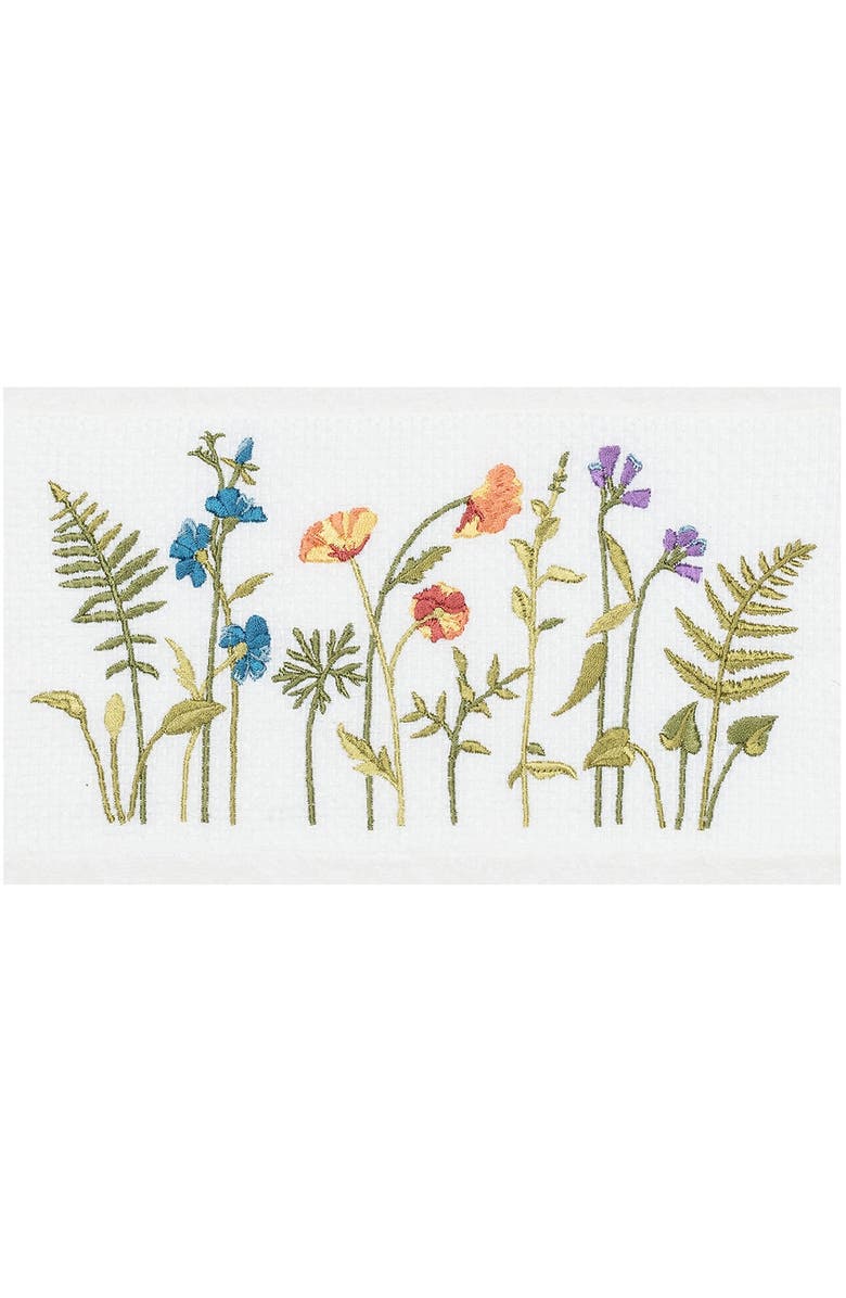 Linum Home Textiles Serenity Embellished Bath Towel - White, Alternate, color, White