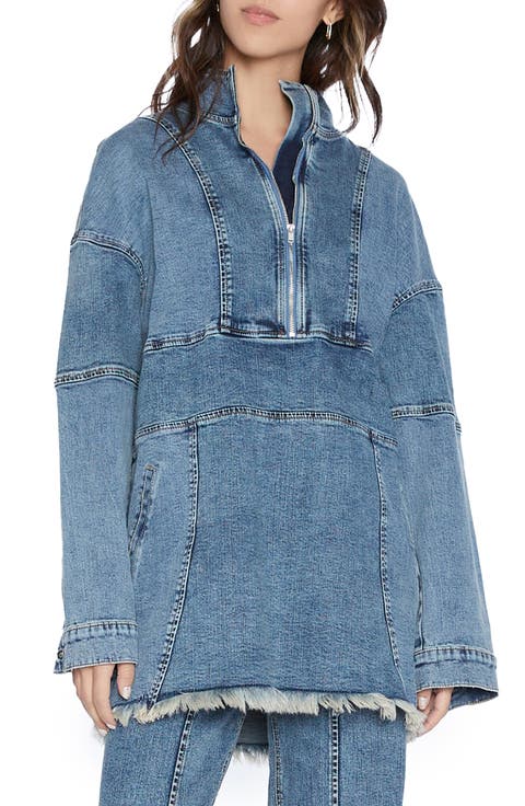 Popover Denim Shirt Jacket