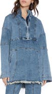 Wash Lab Denim Popover Denim Shirt Jacket
