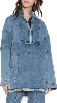 Wash Lab Denim Popover Denim Shirt Jacket