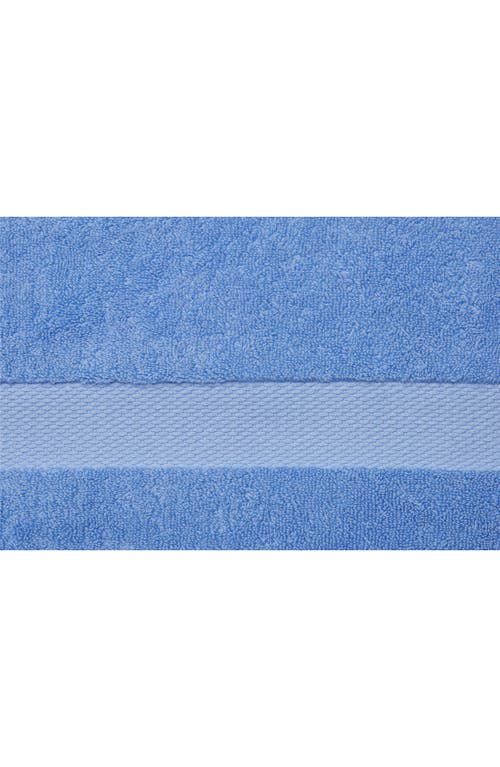 Sferra Bello Nuovo Combed Cotton Bath Towel In Bluebell