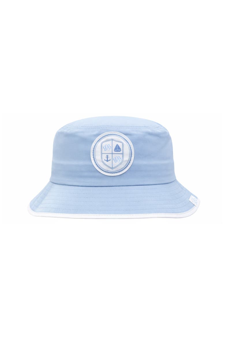 Coastal Crest Bucket Hat, Alternate, color, Light Blue
