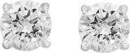 EFFY 14K White Gold Round Diamond Stud Earrings - 0.50 ctw.