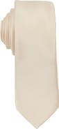 Brooklyn Brigade Men's Solid Satin Tie