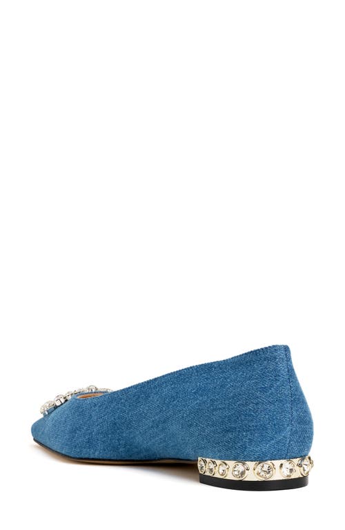 Nalebe Aurum Ballet Flat In Dark Indigo