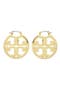 Small Miller Logo Hoop Earrings