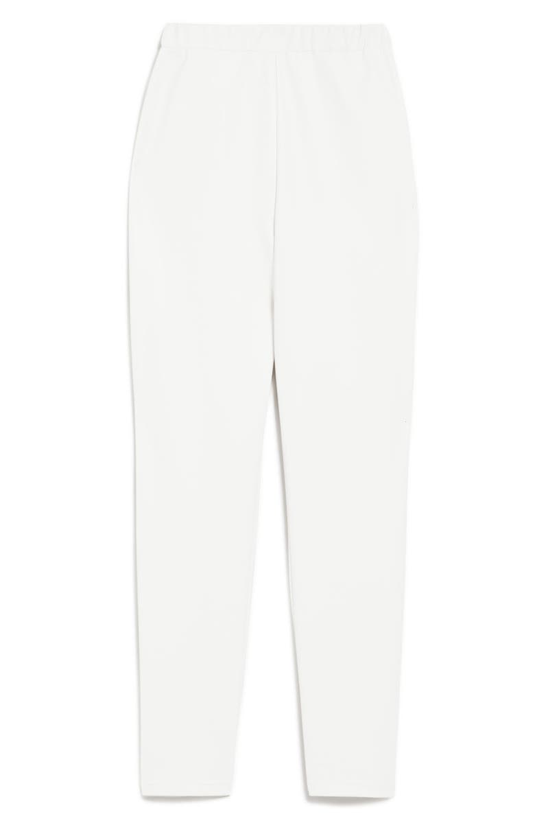 Max Mara Leisure Zefir Pull-On Straight Leg Faux Leather Pants, Alternate, color, 