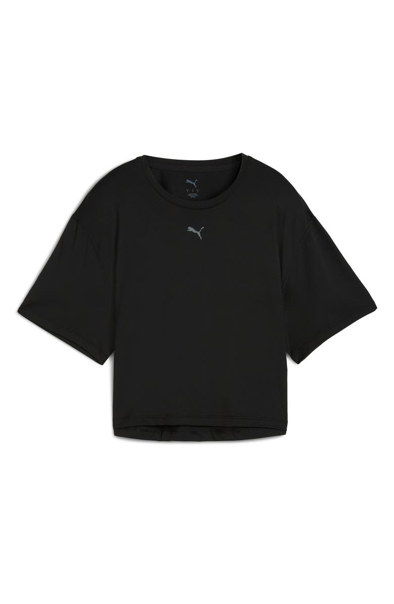 PUMA CLOUDSPUN Relaxed T-Shirt, Alternate, color, Puma Black