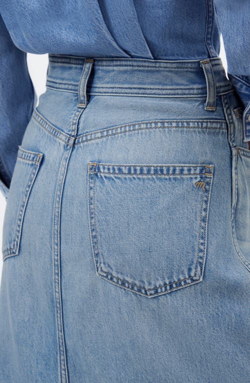 Madewell Denim Midi Shirtdress In Altoona Wash