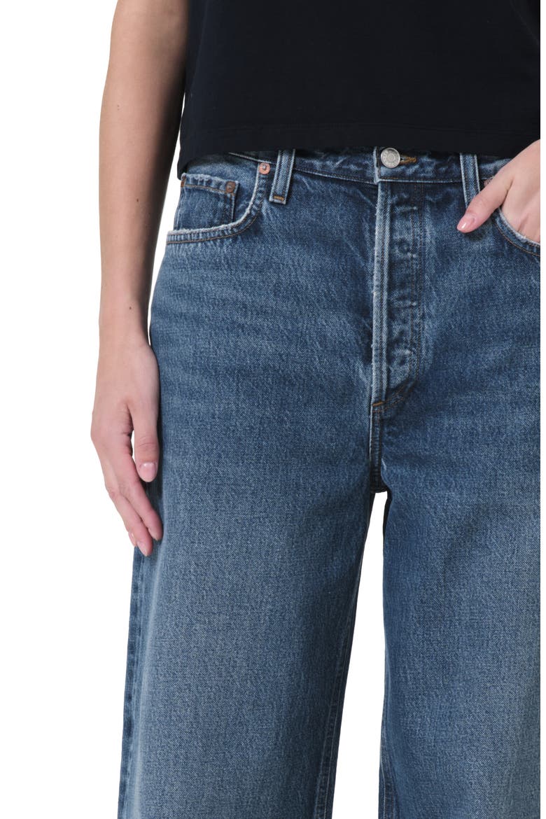 Low Slung Baggy Jeans, Alternate, color, ESSENCE