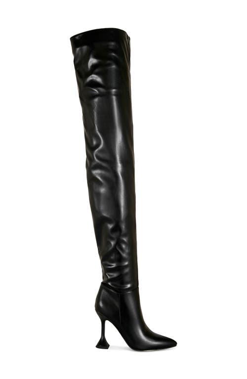 Azalea Wang Stephan Thigh High Boot In Black