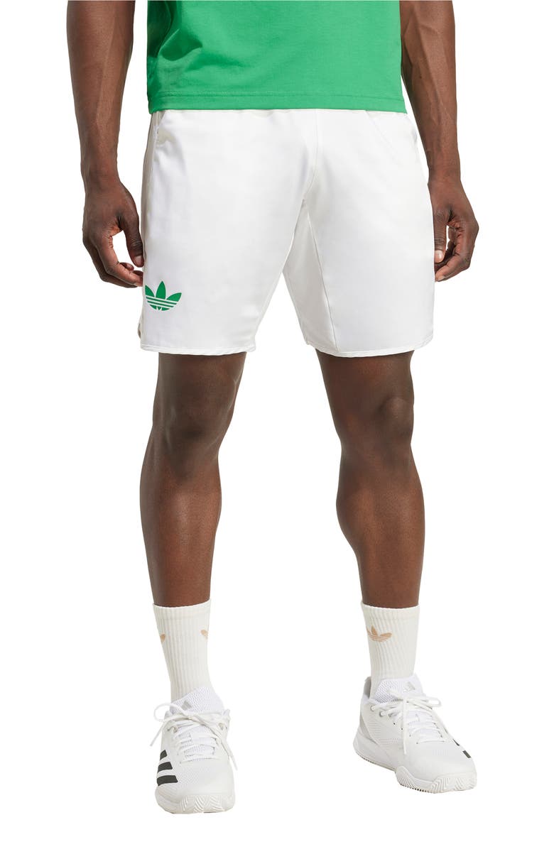 adidas Tennis Pro Ergo Shorts, Main, color, White