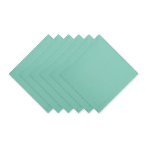 Dii Solid Everyday Cloth Napkin Set/6 In Green