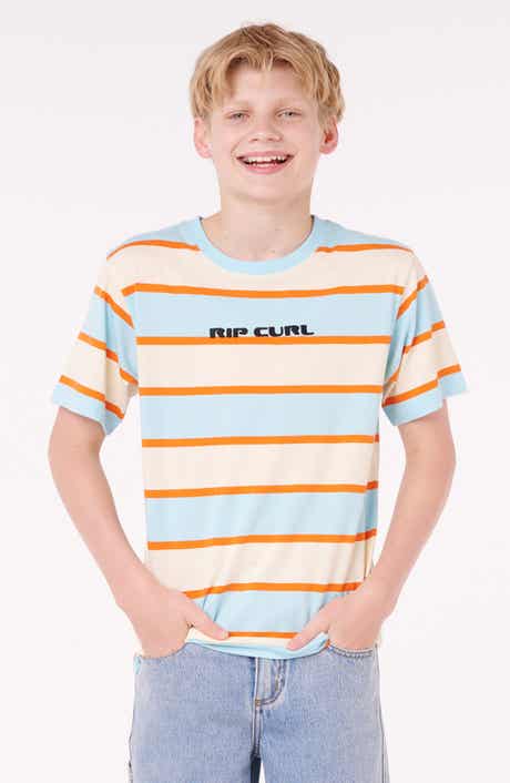 Rip Curl Kids' Island Stripe Cotton T-Shirt