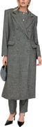 Lily and Lionel London Jakki Tailored Herringbone Print Coat