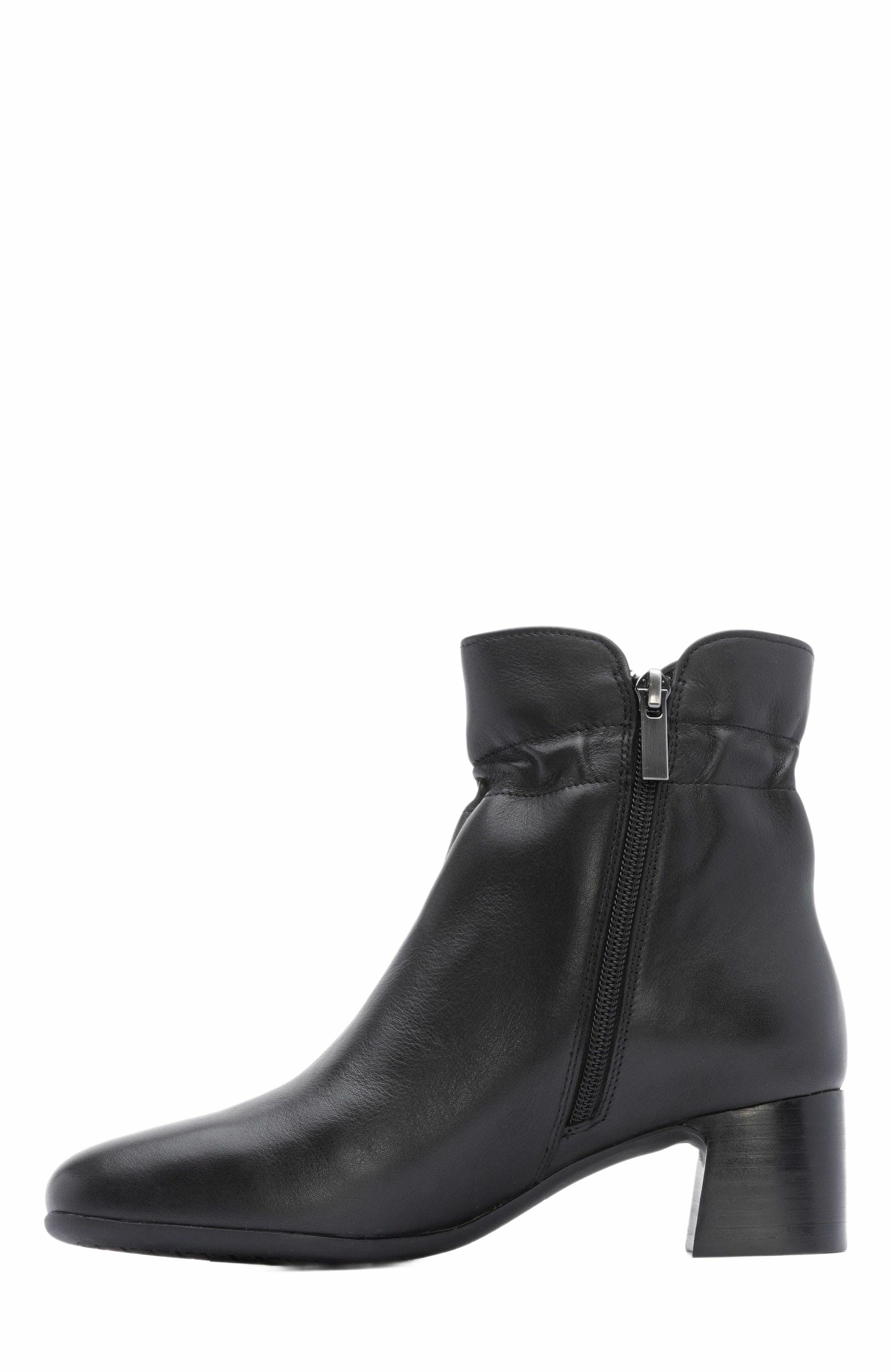 ABEO Avenue Mid Boot, Alternate, color, Black Nappa - Regular