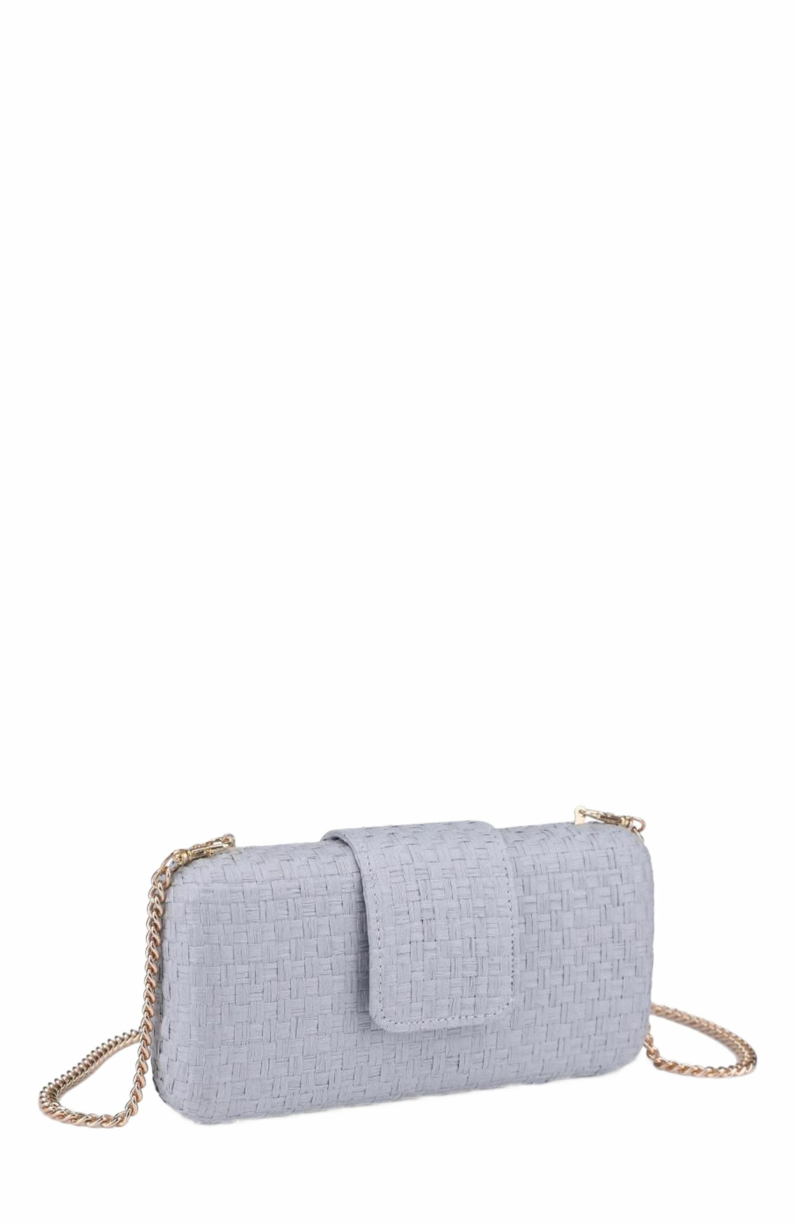 MODA LUXE Sylvi Evening Bag, Alternate, color, Grey